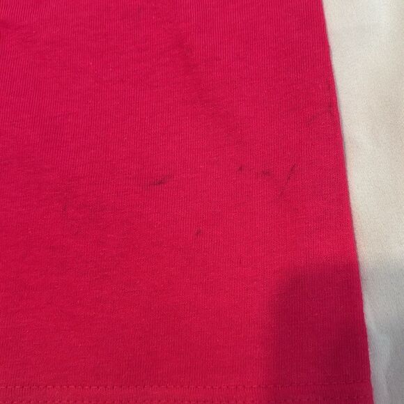 NWT Grateful Dead bears sz small short sleeve pink tee visible heat press lines - Picture 8 of 9